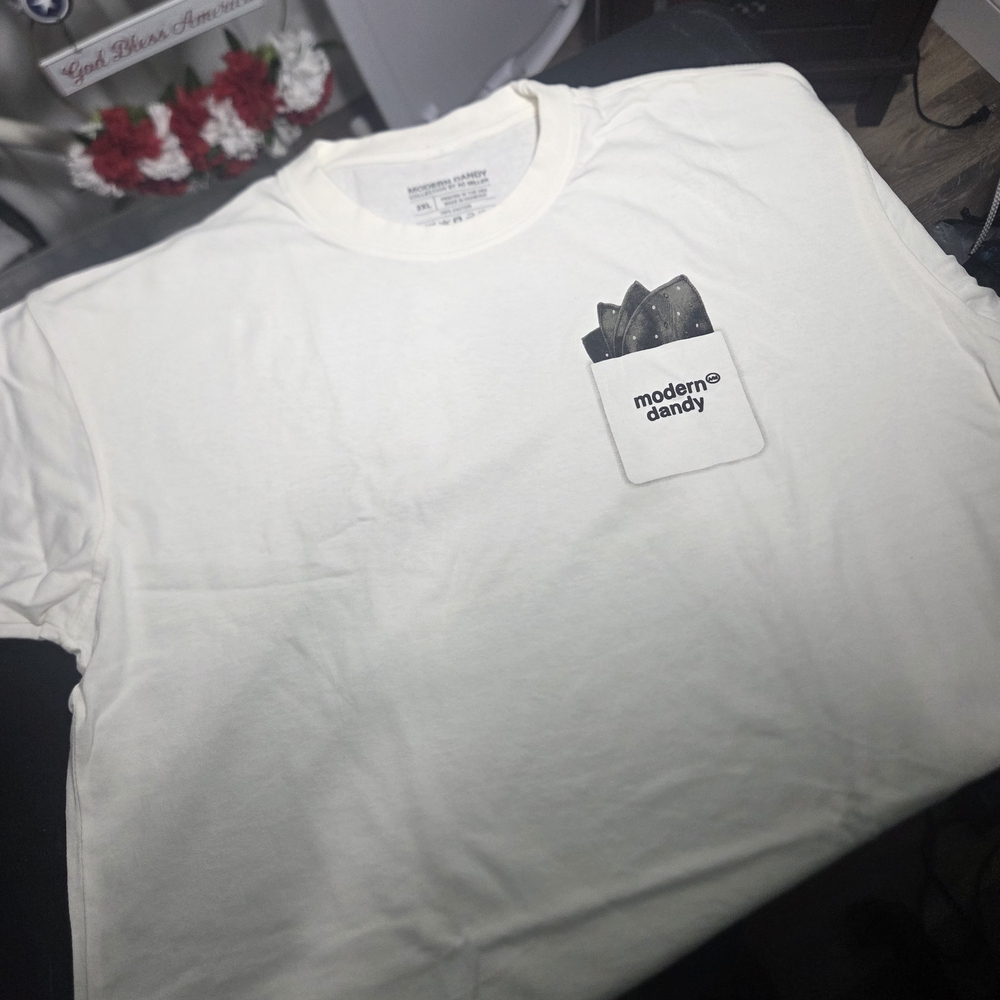 White Pocket Tee